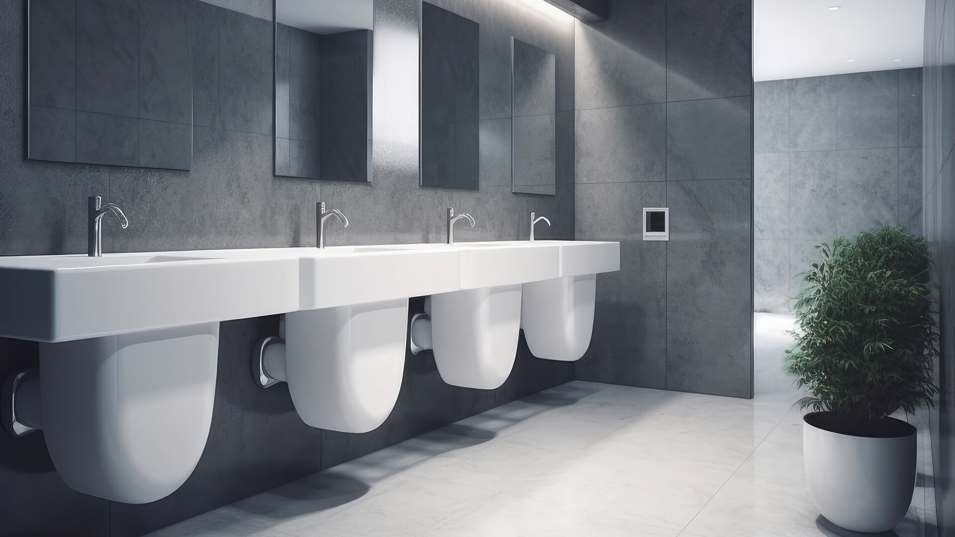 Lavatories and technical rooms B.E.G. Brück Electronic GmbH